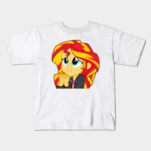 Pleading Sunset Shimmer 2 Kids T-Shirt